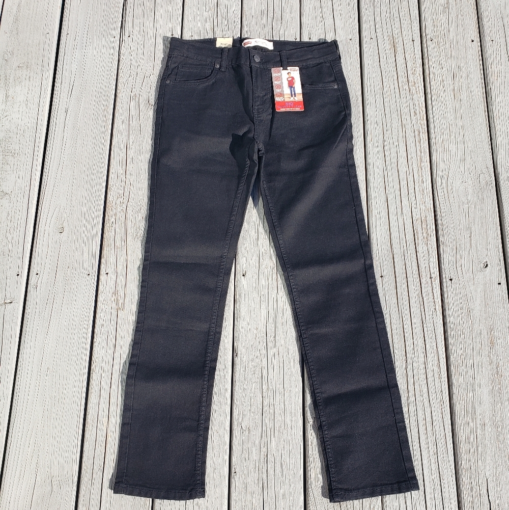 Levi's 510 Black Skinny Jeans 18 Reg 29 W X 31 L - Nwt